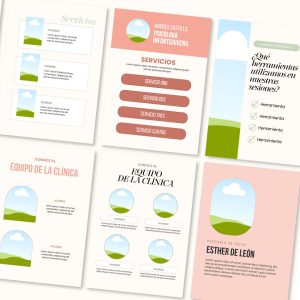25 plantillas de catálogos de servicios